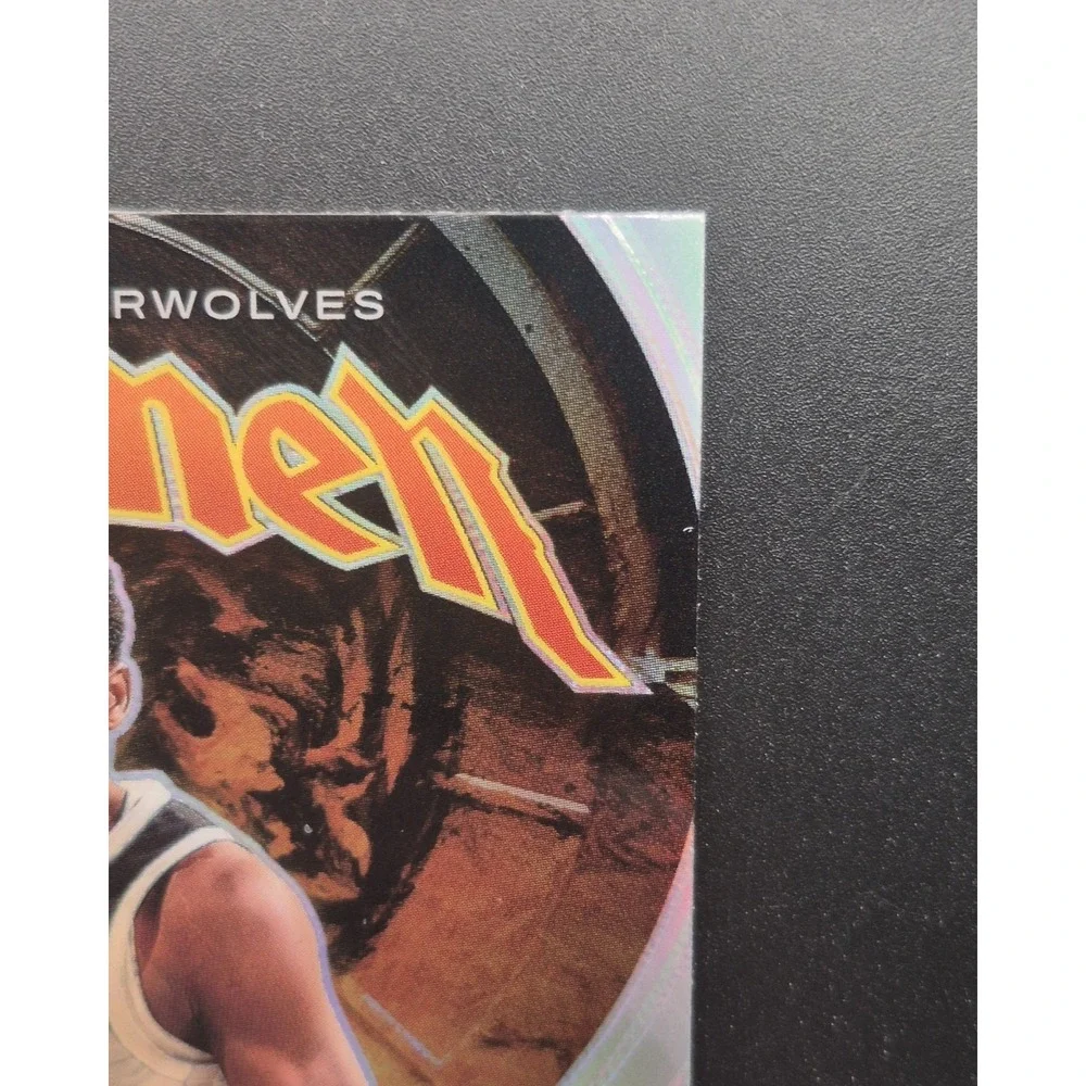 2024 Panini Prizm Black Anthony Edwards #11 Talismen Silver Prizm Timberwolves